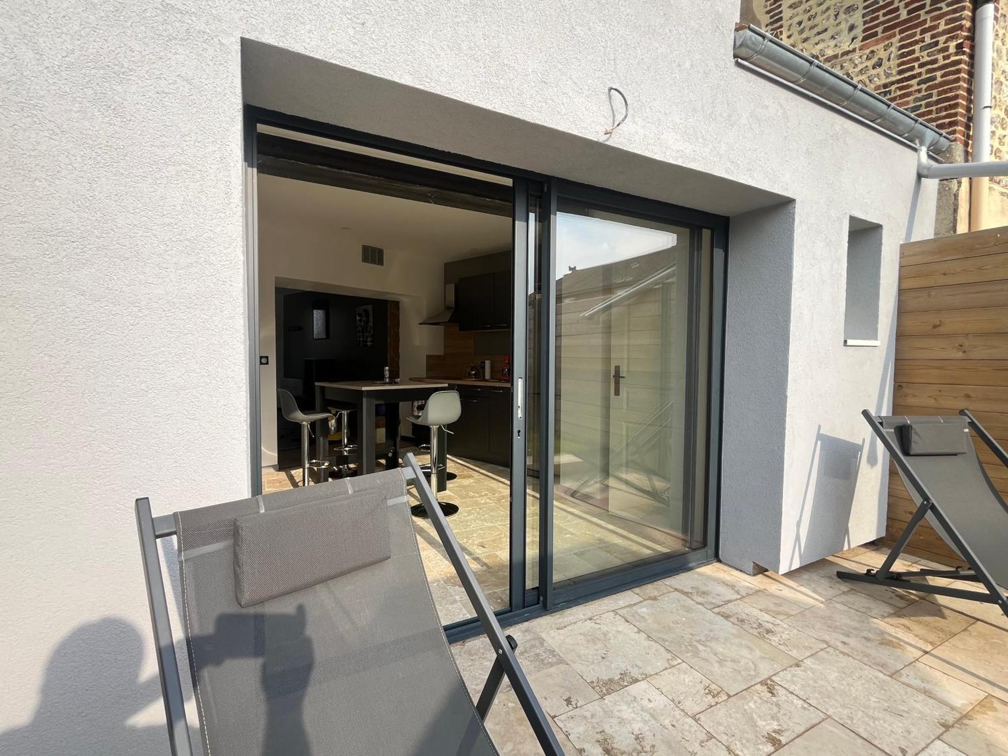 Gite Le Davidson, Maison Avec Jardin Ypreville-Biville Eksteriør bilde
